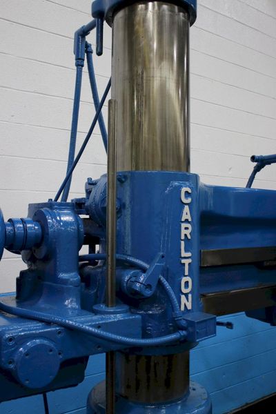 5' X 11' CARLTON RADIAL DRILL: STOCK #69927