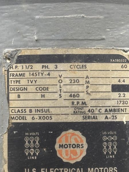 1.5 HP BRIDGEPORT SERIES I VERTICAL MILL / MILLING MACHINE: STOCK #20705