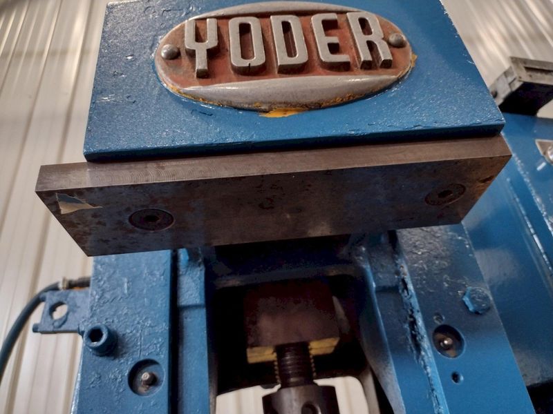25 TON YODER MODEL #P25 CUTOFF PRESS, 2.25" STROKE: STOCK 15370