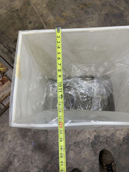 16" X 24" X 36" DYNAMIC AIR MODEL #388-CRUNCHER HYDRAULIC COMPACTOR: STOCK #16757