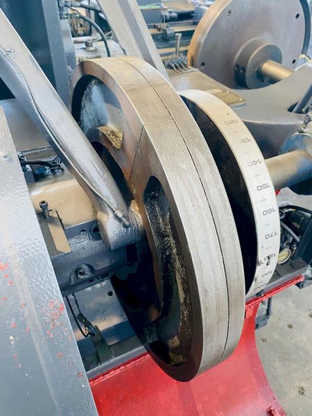 1/4" X 36" US BAIRD MODEL #4-36 FOUR SLIDE WIRE FORMING MACHINE: STOCK #10473