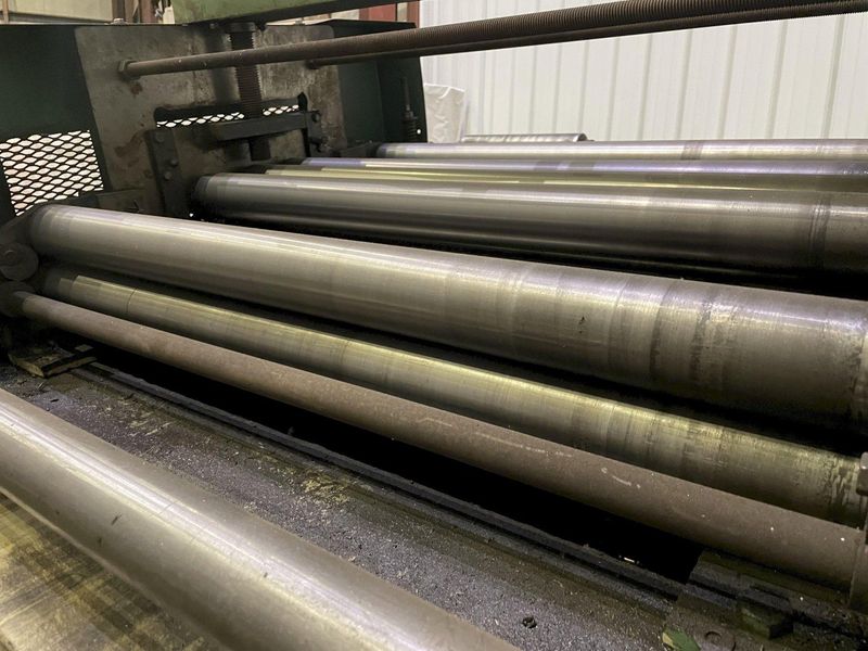 36" x 18 GA AMERICAN STEEL LINE 7-ROLL COIL STOCK STRAIGHTENER: STOCK #13595