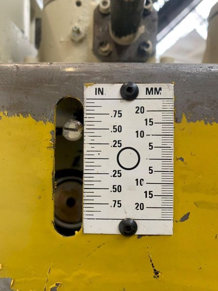 24" X .25" COE MODEL CPPS-PO-400-24 POWERED 7 ROLL COIL STRAIGHTENER: STOCK 18356
