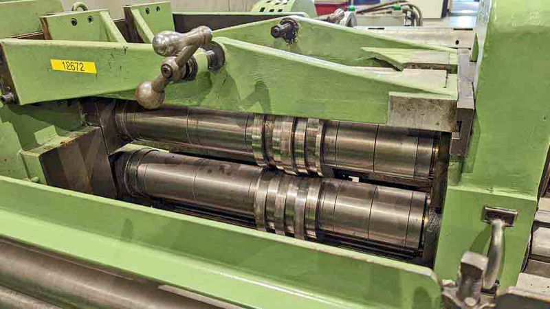 24" x 4.12" x 6,000# Ruesch Slitting Line