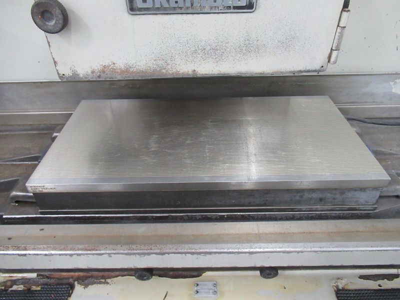 Okamoto ACC-124DX 3-Axis Automatic Horizontal Surface Grinder, 12" x 24" Operation, Electromagnetic Chuck, Downfeed Digital Readout