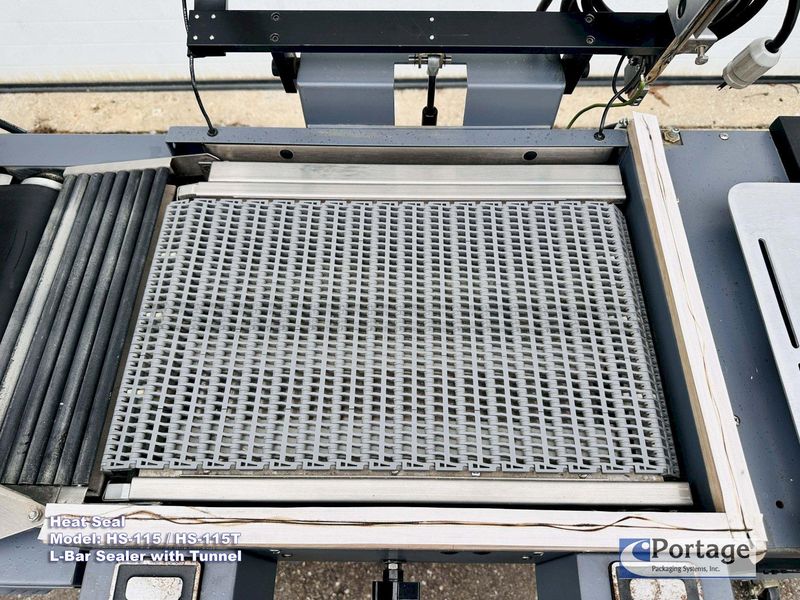 HEAT SEAL Model: HS-115 & HS-115T  ||  Combination L-Bar Sealer & Heat Tunnel