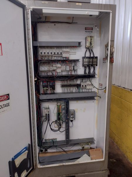 100 KW AJAX TOCCO "TOCCOTRAN" INDUCTION HARDENING SCANNER SYSTEM, NEW 2005: STOCK #17289