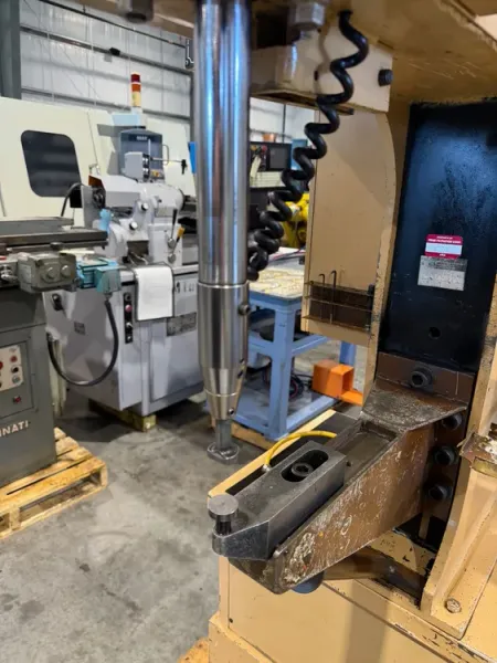 HAEGER HP6-B  6 Ton Hydraulic Insertion Press & Autofeed Bowl USA #7676