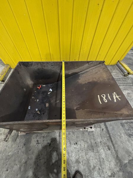 46" X 30" X 26" HIGH DUMP HOPPER: STOCK #22894