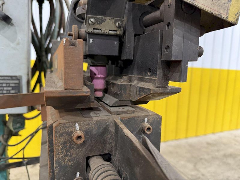 10" GUILD MODEL #PSA-135-10 SHEAR END COIL STRIP WELDER: STOCK #22609