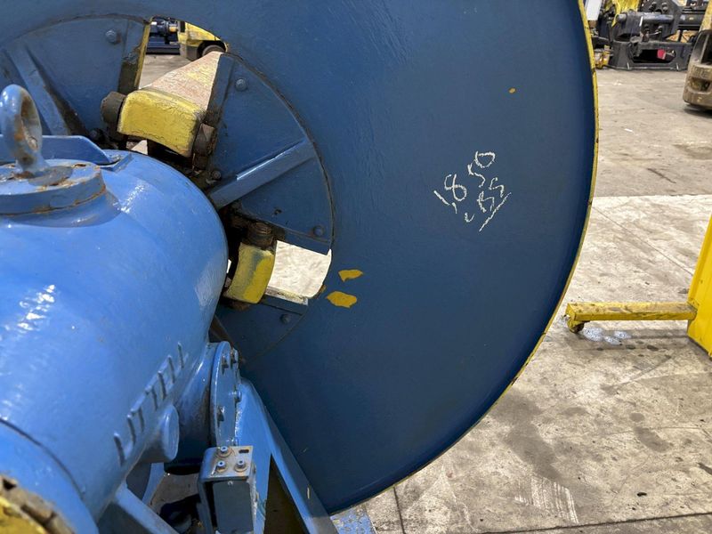4,000 LB X 24" LITTELL  MODEL #40-24 SINGLE END PULL OFF COIL REEL UNCOILER: STOCK #22109
