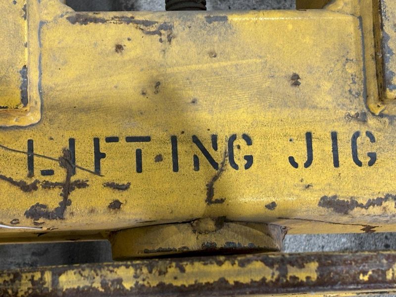 8,000 LBS X 10' X 8' LETELLIER 4-ARM SPREADER BAR LIFT BEAM WITH CENTERING ADJUSTMENT: STOCK #21