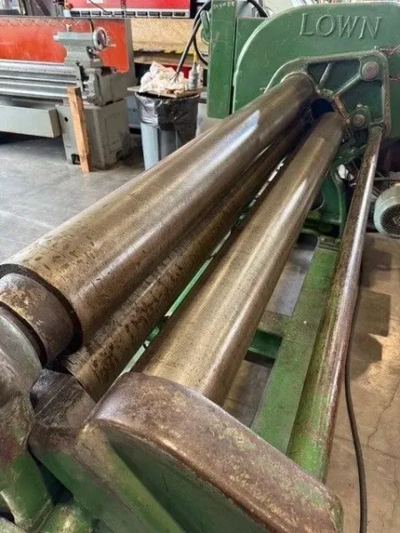 LOWN Model B700 6’ x ¼” Gauge Plate Bending Roll USA #7820