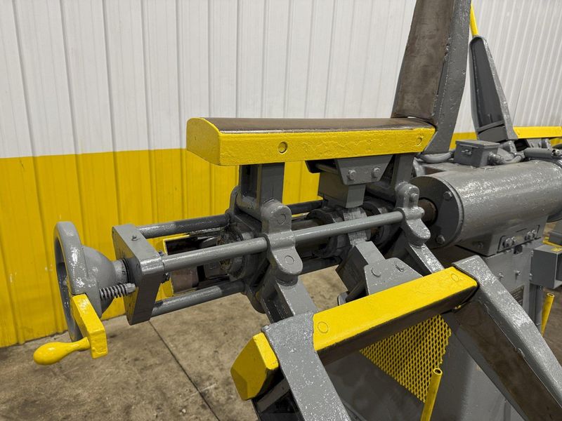 2500 LBS X 12" COOPER WEYMOUTH DOUBLE END PULL-OFF COIL REEL UNCOILER: STOCK #22619
