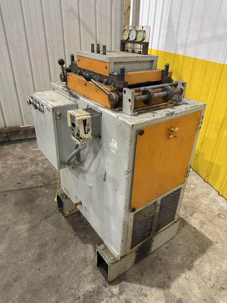 10" x .130" DURANT JACO MODEL #VS-MD-10 POWERED COIL STRAIGHTENER: STOCK #23071