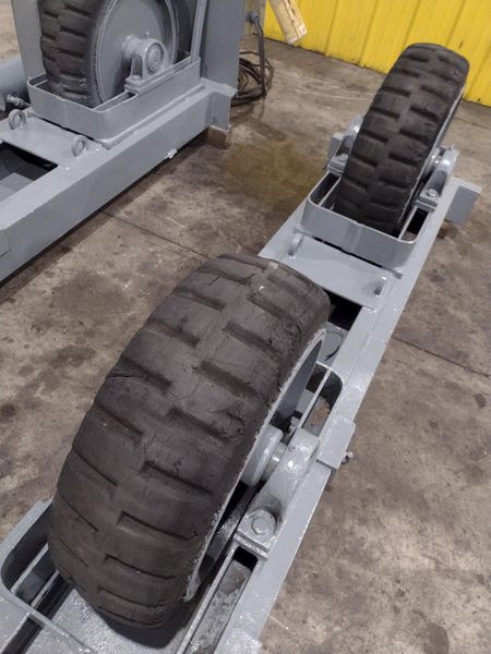 15 TON TURNCO POWERED TANK TURNING ROLLS: STOCK #11252