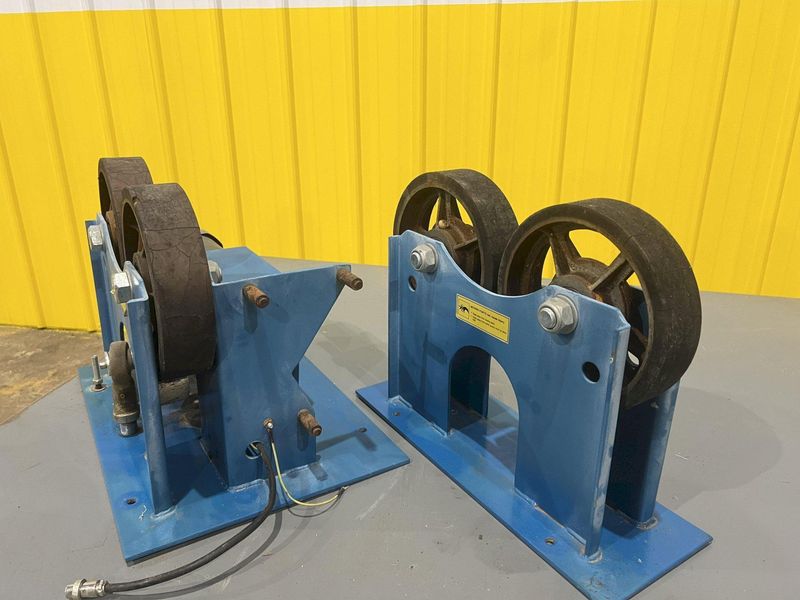 1300 LBS LACROIX POWERED & IDLER TANK TURNING ROLLS: STOCK #18445