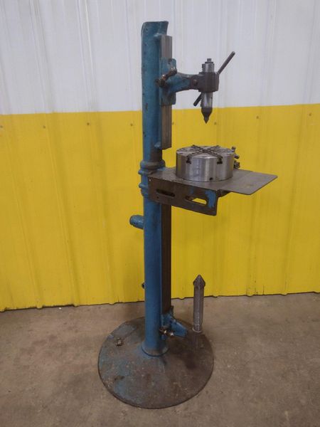 10" X 17"  CENTER LAPPING MACHINE W/8" (6) JAW CHUCK: STOCK 15672