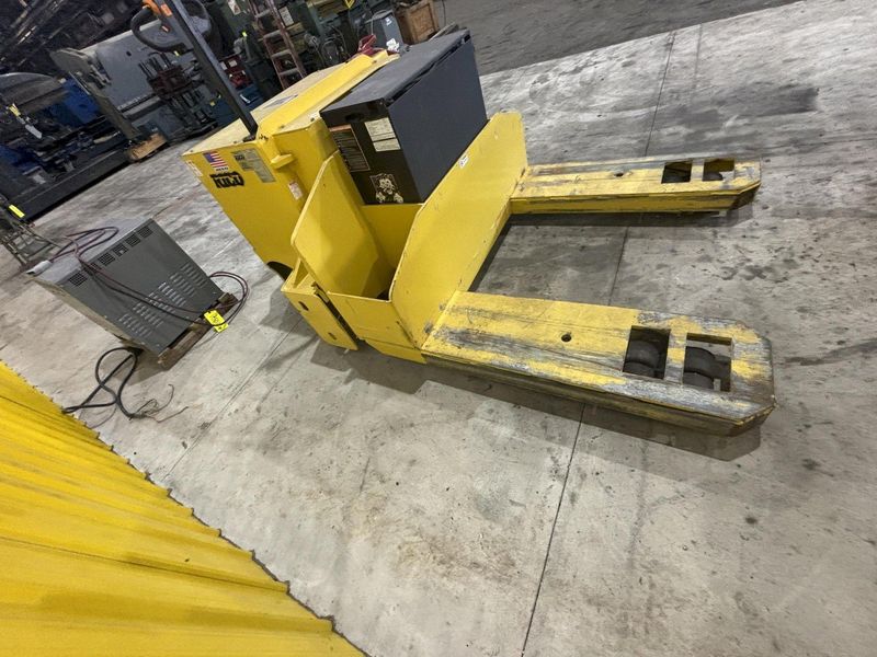 30,000 LBS RICO MODEL #PWH-DD-300 ELECTRIC DIE CART OR COIL CAR TYPE FORKLIFT: STOCK #21871