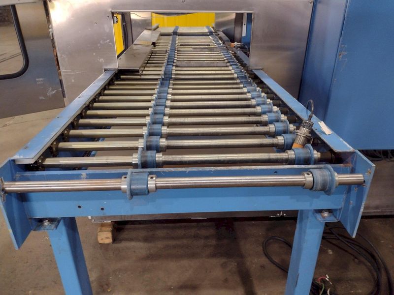 EXTRUDE HONE / SURFTRAN MODEL #STR-1 HIGH PRESSURE WASHER & DEBURRING SYSTEM W/ STORCH DEMAGNETI