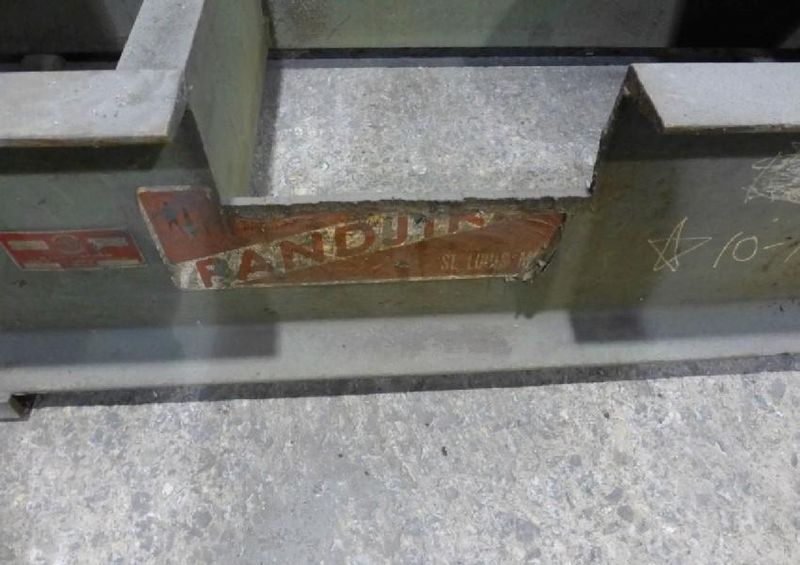 120 TON PANDJIRIS MODEL #PR-240 WELDING TANK TURNING ROLLS, 60 TON DRIVE & 60 TON IDLER: STOCK #
