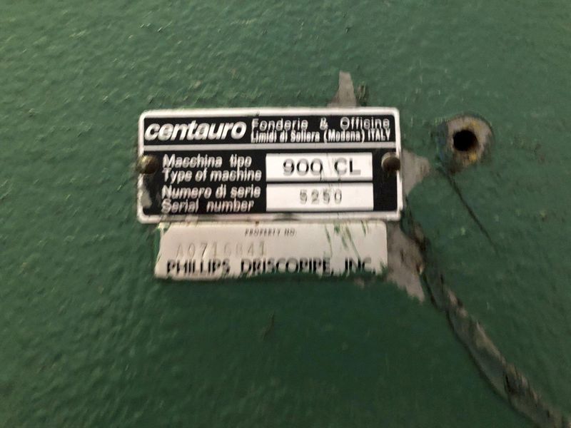34" CENTAURO MODEL #900CL VERTICAL SAW: STOCK 10513