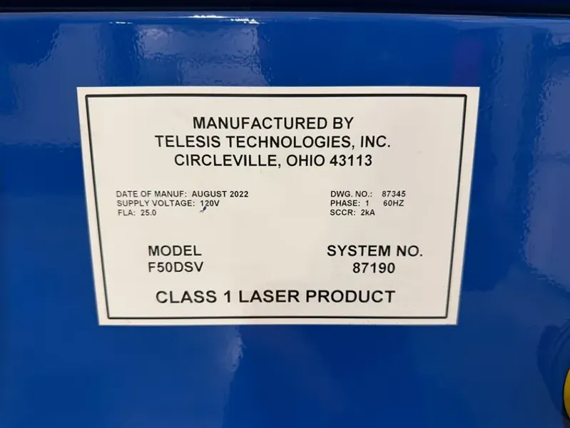 Used 2022 TELESIS F50DSV