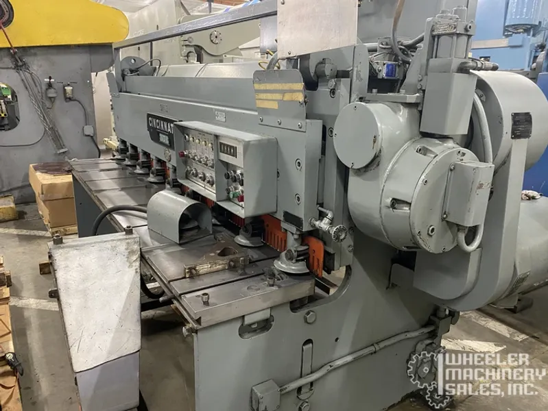 Cincinnati 1008 Mechanical Power Squaring Shear 10 Ga. x 8′ #6150 #2