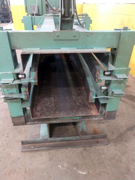 15" X 15" X 15 HP MAREN MODEL #111-297 HYDRAULIC HORIZONTAL AUTOMATIC CONTINUOUS BALER: STOCK #1