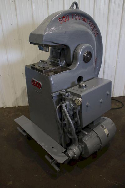 500 TON ESCO SWAGING PRESS: STOCK #76669