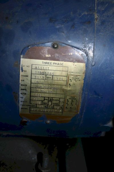 10 HP LEROI HORIZONTAL AIR COMPRESSOR: STOCK #75558