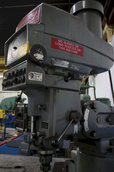 4 HP BRIDGEPORT SERIES II VERTICAL MILL: STOCK #75197