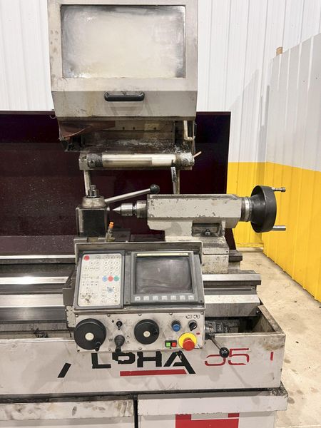 21" X 80" HARRISON ALPHA 550 CNC & MANUAL COMBINATION LATHE: STOCK #21111