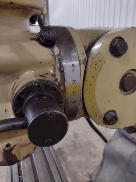 3 HP MICROCUT MODEL #1050 VERTICAL RAM KNEE MILL: STOCK #21730