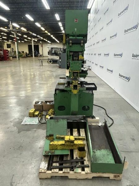 Uni-Hydro 95-24 95 Ton Hydraulic Ironworker w/ Tooling