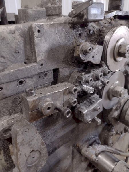 .072" X 1" COIL TORRINGTON MODEL #W-21 SPRING COILER / COIL MACHINE: STOCK #18720
