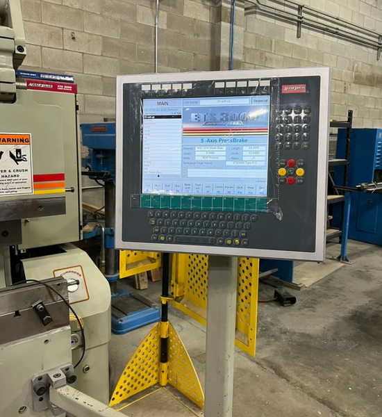 2009 Accurpress 71008 CNC Hydraulic Press Brake (#5815)
