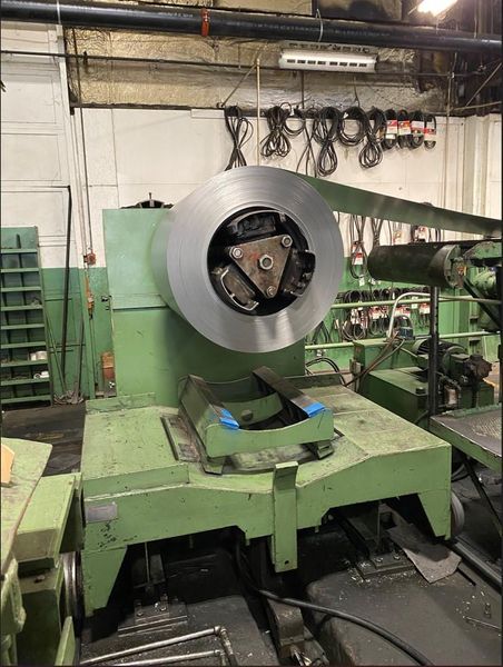 48" X 20,000 LBS RBI AUTOMATIC FEED DAHLSTROM CTL CUT TO LENGTH LINE ENTRY: STOCK #19768