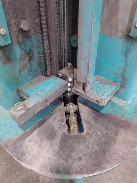 72" X 18 GA IOWA PRECISION MODEL WHISPER-LOC HYDRAULIC PITTSBURG SEAM CLOSURE MACHINE: STOCK #17