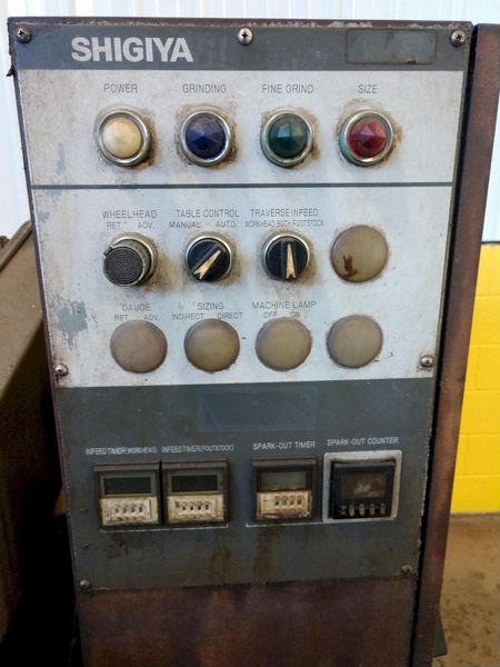 11" X 40" SHIGIYA MODEL #G-30 GU30B100A CYLINDRICAL GRINDER: STOCK 12525