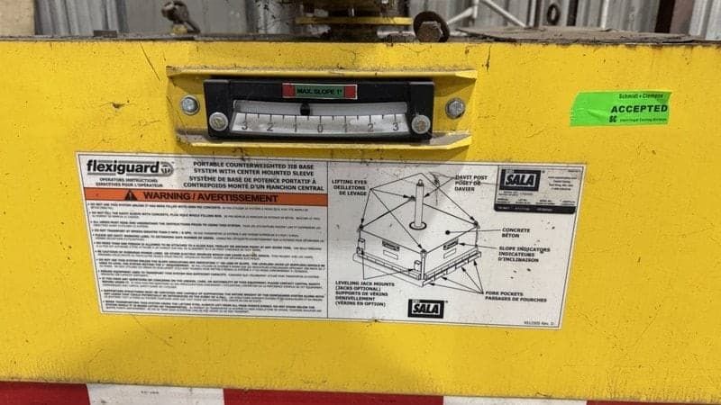 DBI Sala 8530557 Adjustable Height Fall Arrest System (2018)