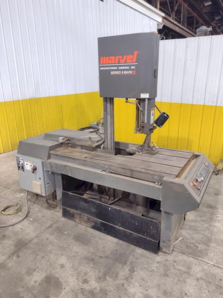 18" X 22" 2018 MARVEL AMADA SERIES 8 MARK II-V VERTICAL TILT FRAME BANDSAW: STOCK #23746