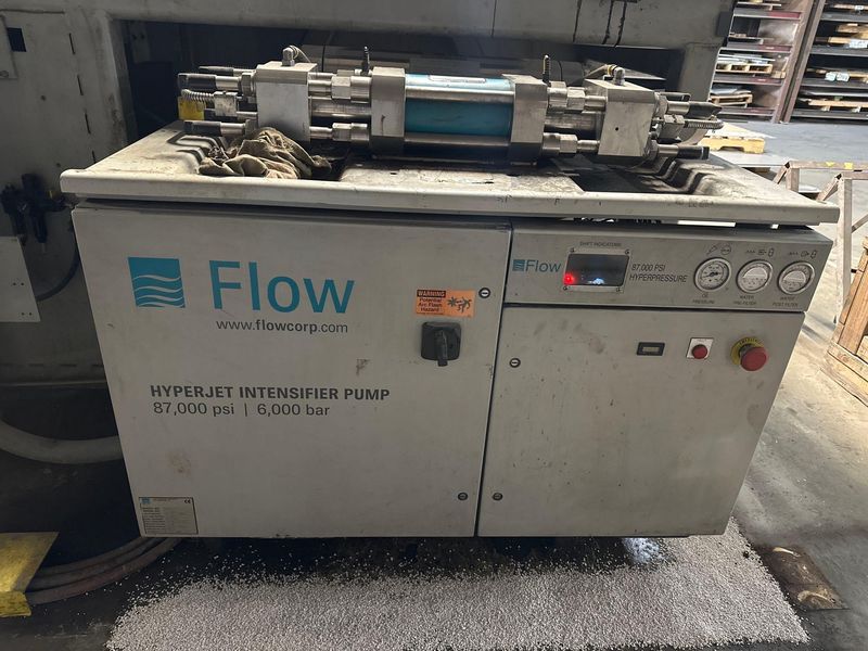 2012 Flow Mach 3 4020B Waterjet Cutting System (#5860)