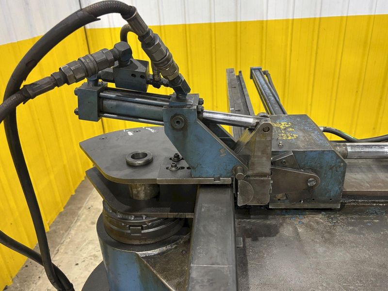 2" WALLACE MODEL #1002 PROGRAMMABLE HYDRAULIC PIPE & TUBE BENDER: STOCK #23183