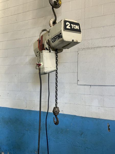 2 TON COFFING CHAIN HOIST: STOCK #75533