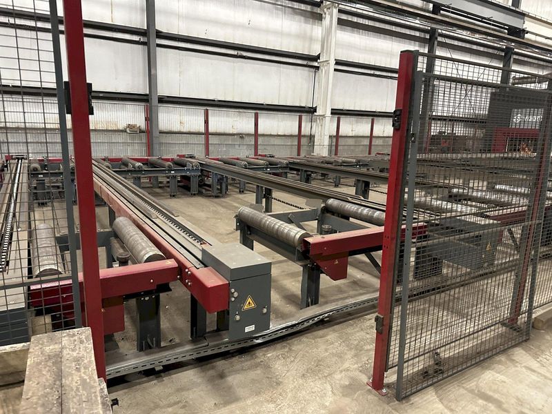 41" X 18" VOORTMAN BEAM LINE, VB1050 SAW,  V630DRILL & V808 PLASMA COPER ROBOT, NEW 2016: STOCK