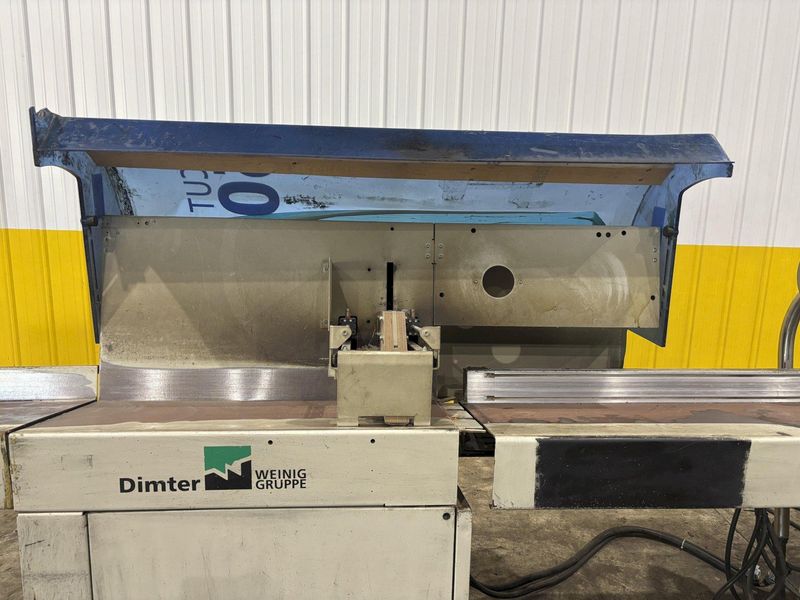 4" HIGH X 12" WIDE DIMTER OPTICUT MODEL #S50 CROSS-CUT AUTOMATIC WOOD SAW, NEW 2003: STOCK #2292