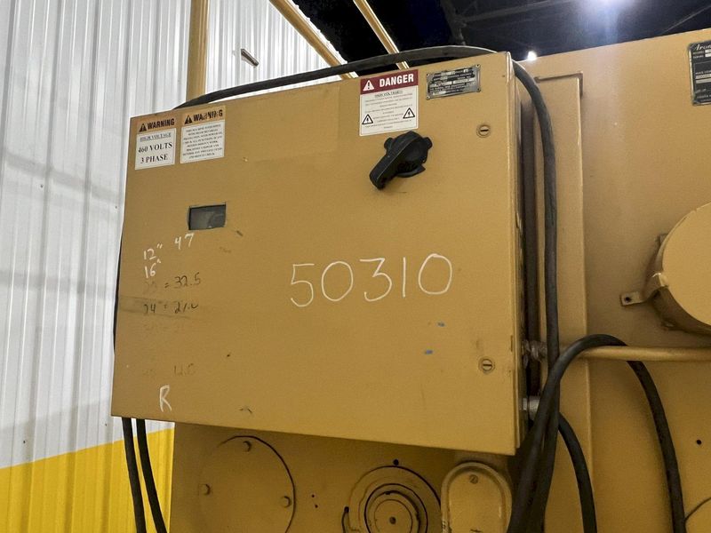 50,000 LBS ARONSON MODEL #GE500 POWERED WELDING POSITIONER: STOCK #18546