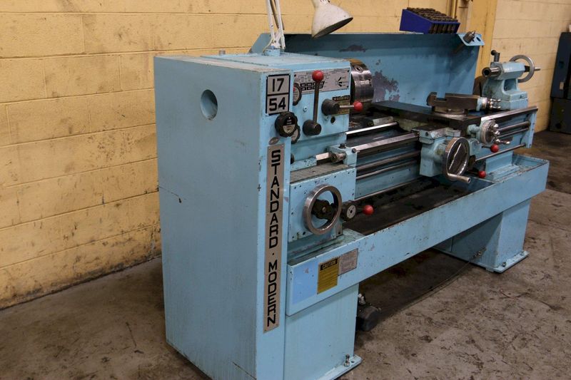17" X 54" STANDARD MODEL #1754 ENGINE LATHE: STOCK #71132