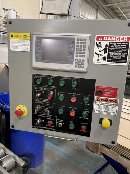 300 TON PACIFIC (NEW 2017) MODEL #300-OBL-10/60 STRAIGHT SIDE HYDRAULIC PRESS, 12" STROKE: STOCK